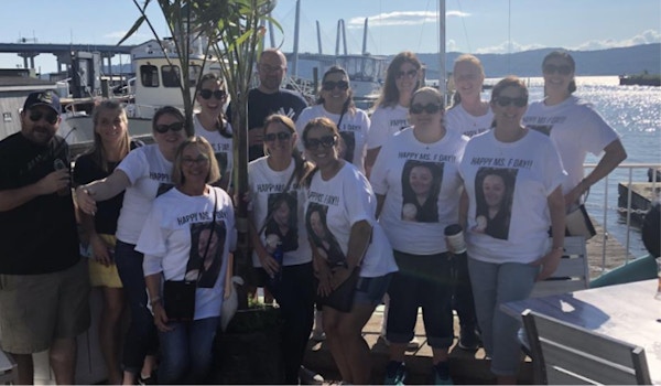 Ossining Teachers Take On A Yankee Game Wearing Custom Ink T   Shirts T-Shirt Photo