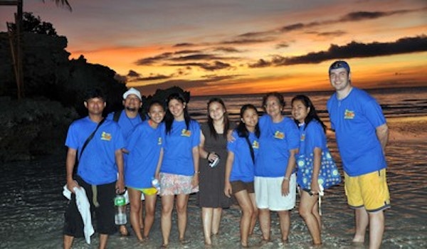 Picture of At The Beach Custom T-Shirt Design At The Beach T-Shirt Photo