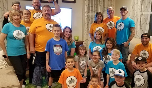 Picture of American Ninja Warrior Junior Watch Party For The Rhino Ninja Custom T-Shirt Design American Ninja Warrior Junior Watch Party For The Rhino Ninja T-Shirt Photo