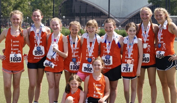 Picture of Team Caeleigh Triathlon Custom T-Shirt Design Team Caeleigh Triathlon T-Shirt Photo