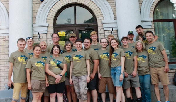 Picture of "David's Dream" Kyiv, Ukraine Custom T-Shirt Design "David's Dream" Kyiv, Ukraine T-Shirt Photo