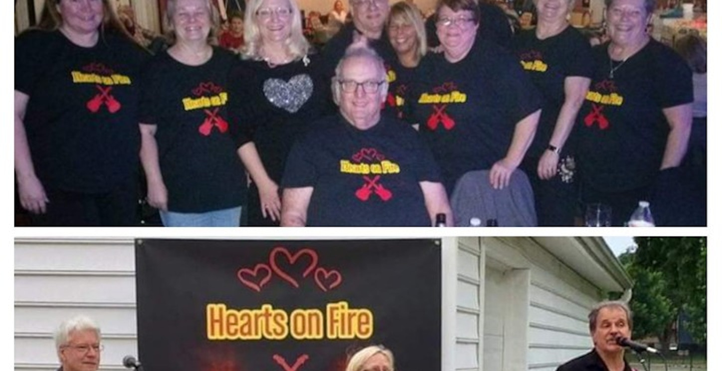 Hearts On Fire T-Shirt Photo