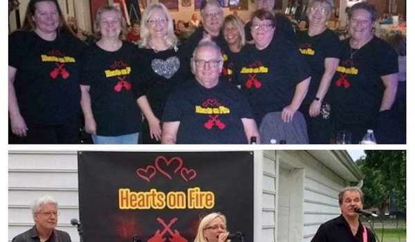 Hearts On Fire T-Shirt Photo