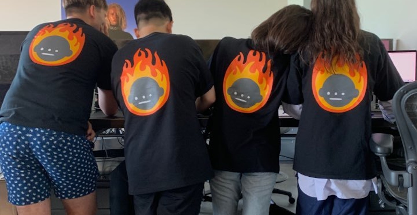 Squad On Fire T-Shirt Photo