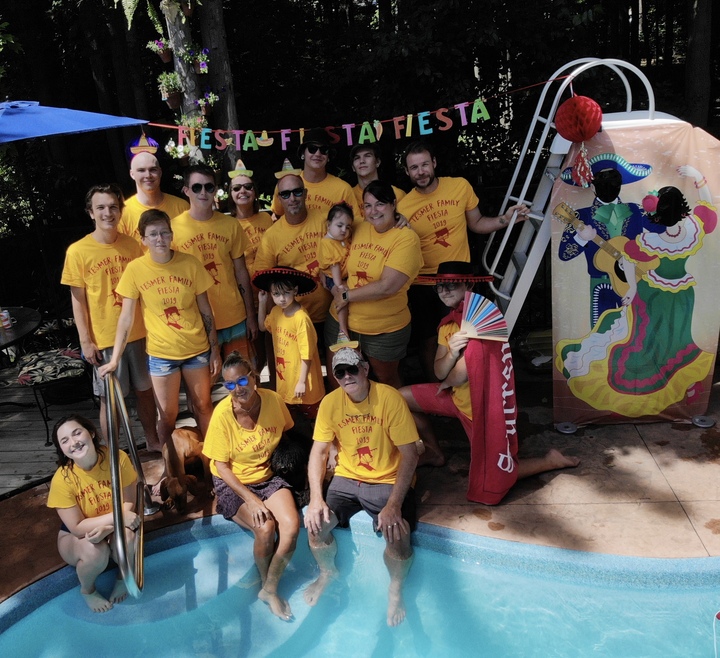 The Tesmer Family Fiesta T-Shirt Photo