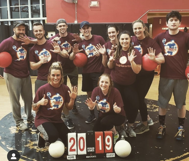 Dodgeball Champs T-Shirt Photo