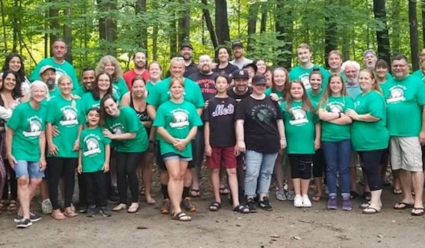 Family Camping Reunion T-Shirt Photo