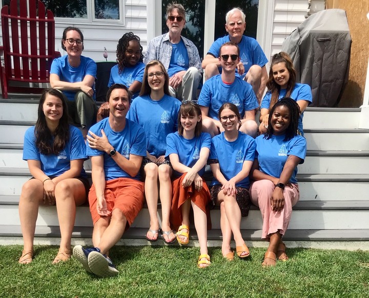 Creek Side Summer Party T-Shirt Photo