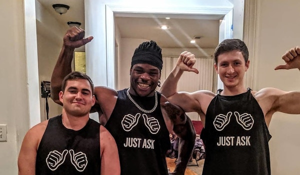 Picture of Whenever You Need A Hand! Custom T-Shirt Design Whenever You Need A Hand! T-Shirt Photo