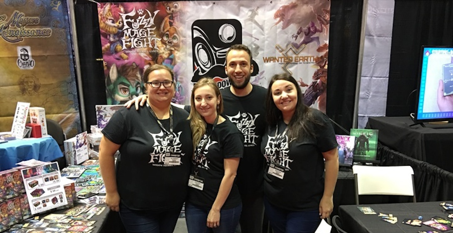 Fuzzy Mage Fight Gen Con Launch T-Shirt Photo