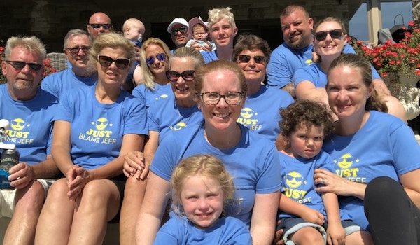 Picture of Just Blame Jeff Custom T-Shirt Design Just Blame Jeff T-Shirt Photo