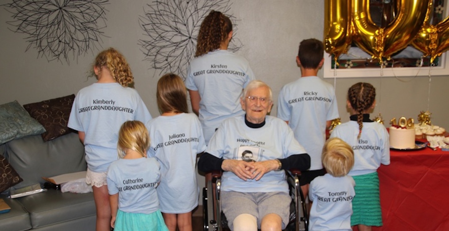 Dick's Great Grandchildren T-Shirt Photo