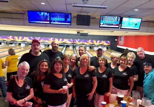Bowling For Lifeline For Children With The Savannah Area Realtors T-Shirt Photo