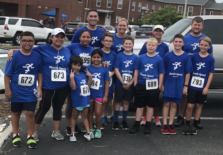 Shoals Speed Family Run Group T-Shirt Photo