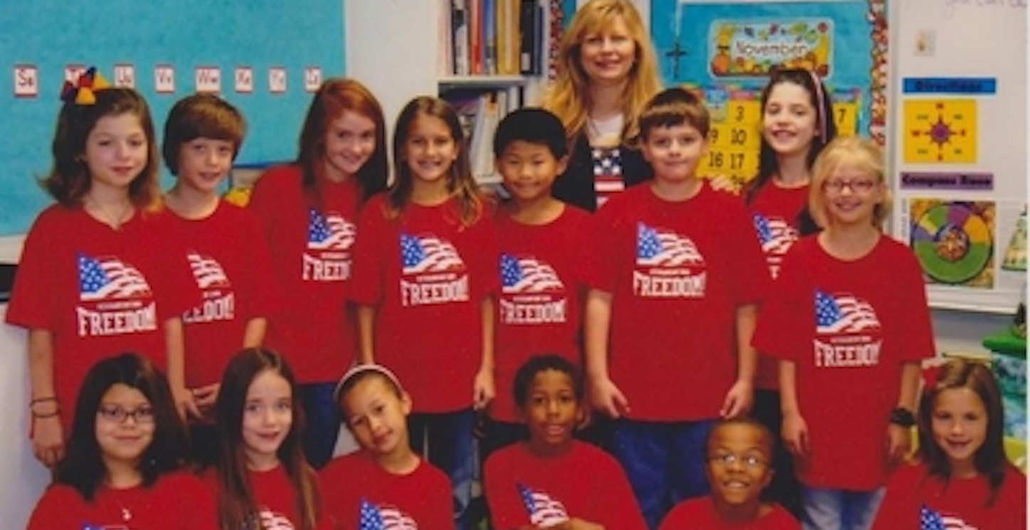Picture of 3rd Gr. Patriotic Program Custom T-Shirt Design 3rd Gr. Patriotic Program T-Shirt Photo
