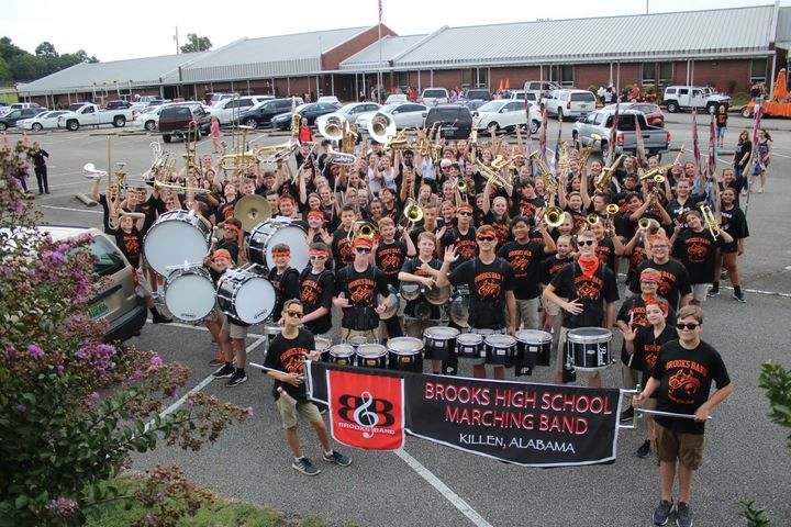 Bhs Band Excited To Show Off Their New Band Shirts T-Shirt Photo