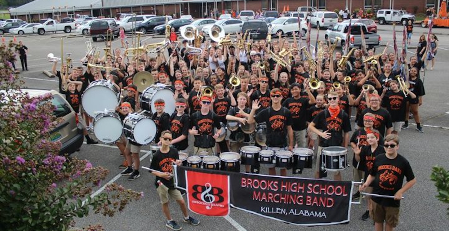 Bhs Band Excited To Show Off Their New Band Shirts T-Shirt Photo