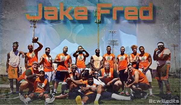 Jake Fred Flag Football T-Shirt Photo