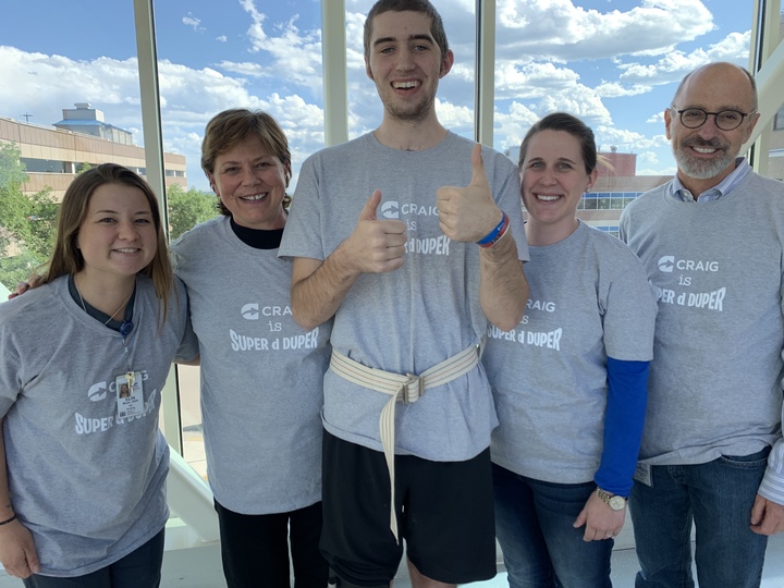 Aidan’s Brain Injury Rehab Team Is Super D Duper T-Shirt Photo