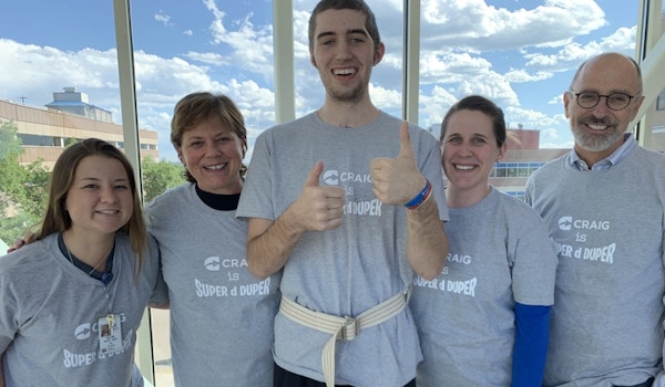 Aidan’s Brain Injury Rehab Team Is Super D Duper T-Shirt Photo