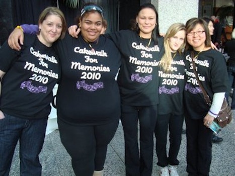 Cakewalk For Memories   Canada, 2010! T-Shirt Photo