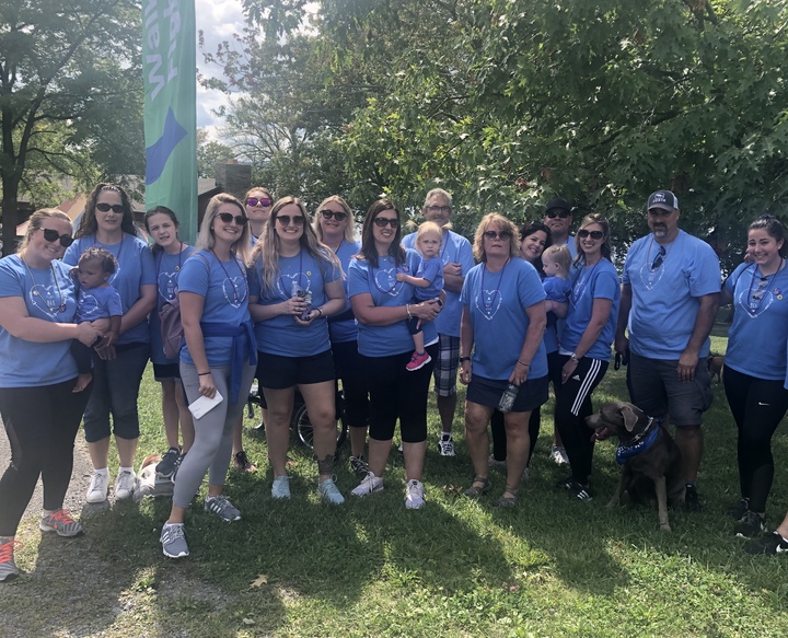 Friend And Family Walk For Awareness  T-Shirt Photo