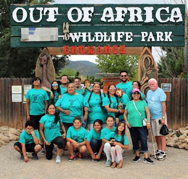 Out Of Africa Family Vacation T-Shirt Photo