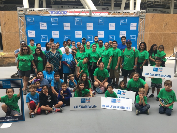 Als Walk For Life  T-Shirt Photo