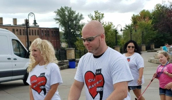Out Of Darkness Walk   2019 T-Shirt Photo