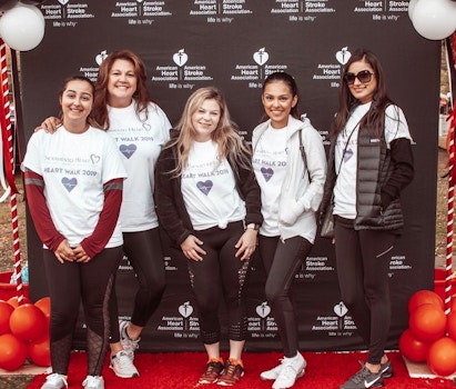 2019 Heart Walk Team Shvma T-Shirt Photo