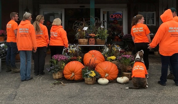 Picture of The Pumpkin Crew Custom T-Shirt Design The Pumpkin Crew T-Shirt Photo