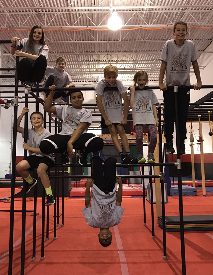 Picture of Ninjas Hang Together! Custom T-Shirt Design Ninjas Hang Together! T-Shirt Photo