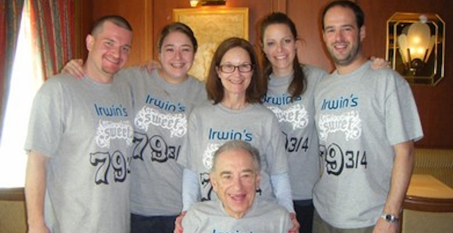 Picture of Irwin's Sweet 79 3/4 Custom T-Shirt Design Irwin's Sweet 79 3/4 T-Shirt Photo