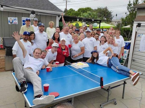 Ping Pong Tourney For Epilepsy!  T-Shirt Photo