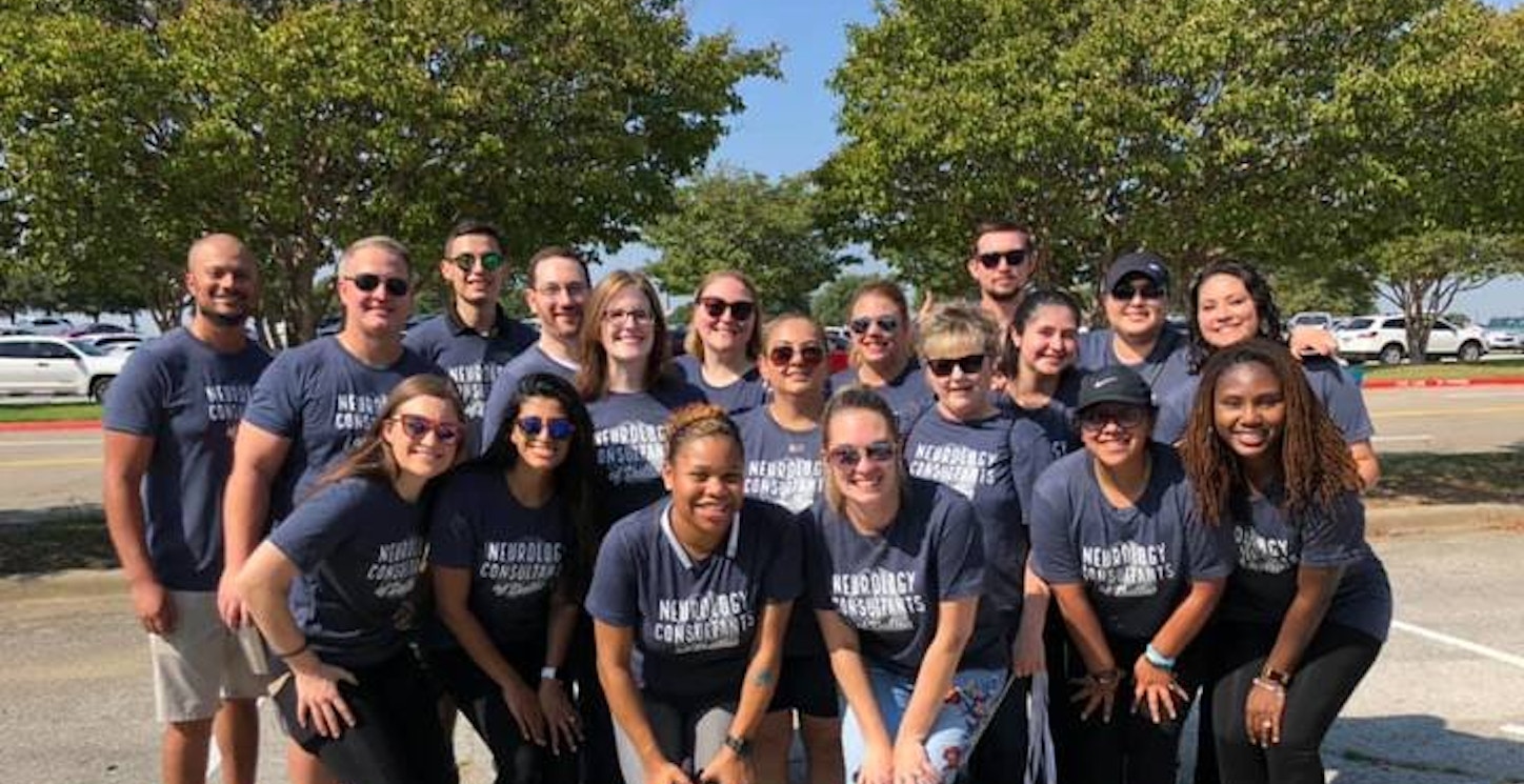 Neurology Consultants Of Dallas Parkinson's Moving Day Team T-Shirt Photo