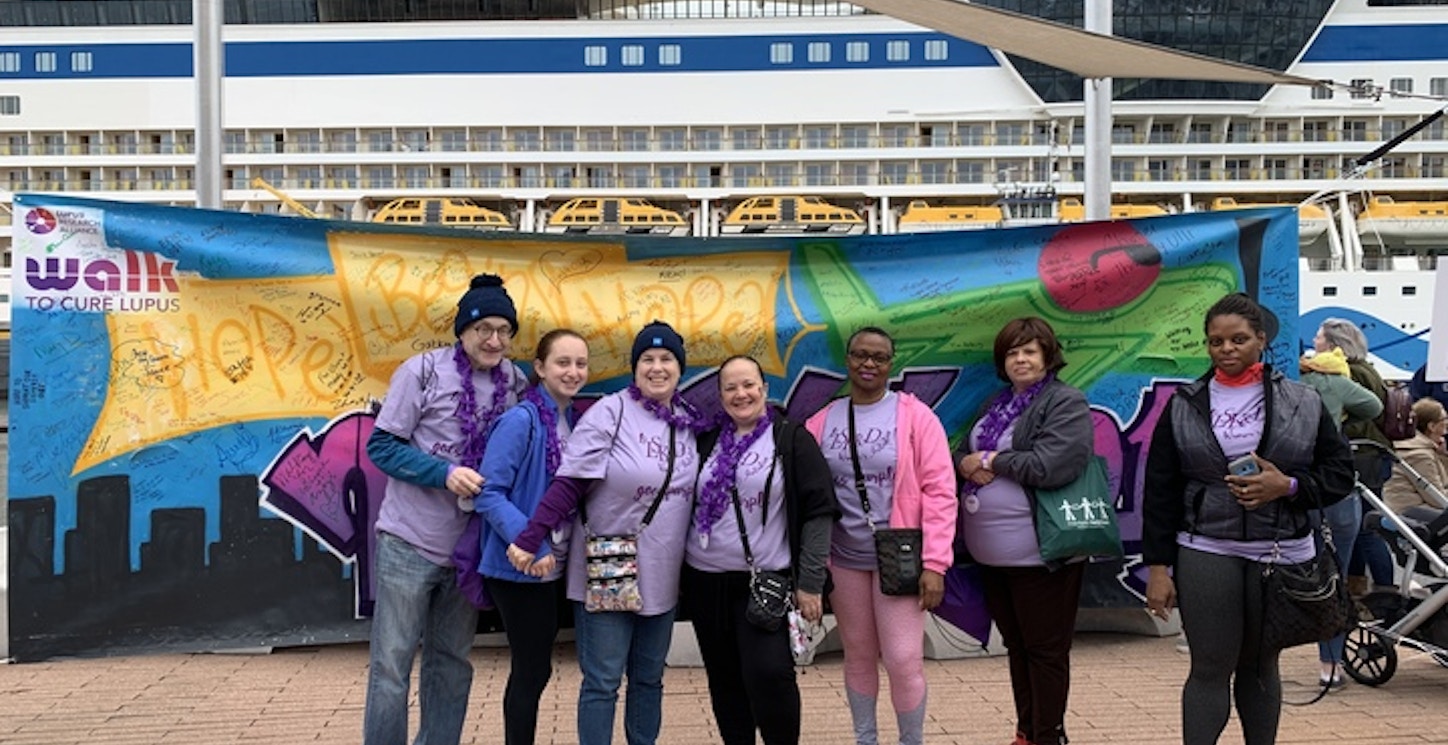 Lskd Women’s Initiative Goes Purple! T-Shirt Photo