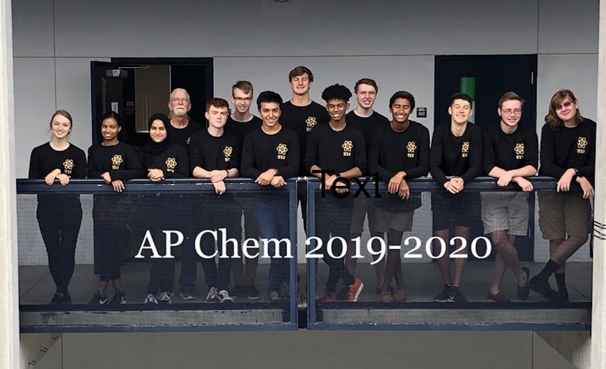 Ap Chemistry 2019 2020 T-Shirt Photo