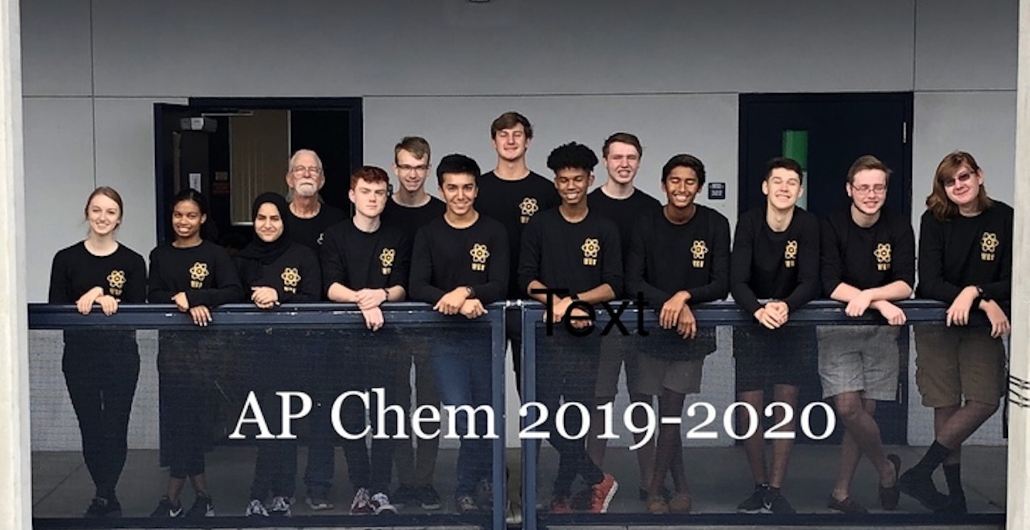 Ap Chemistry 2019 2020 T-Shirt Photo