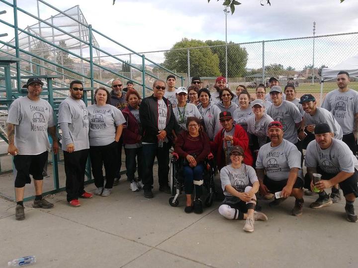 Family Softball Game T-Shirt Photo