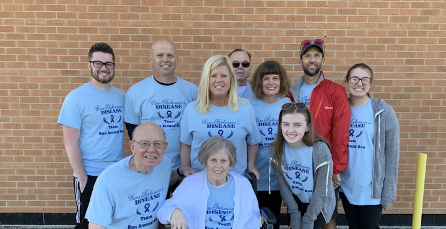 Our Family At The American Parkinson Disease Association Optimism Walk T-Shirt Photo