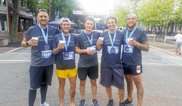 Picture of Mill Race Marathon Custom T-Shirt Design Mill Race Marathon T-Shirt Photo