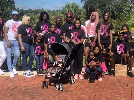 Breast Cancer Walk The Pink Babies T-Shirt Photo
