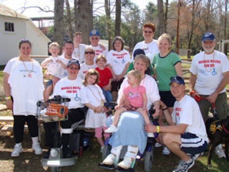Team Marges Milers For Ms T-Shirt Photo