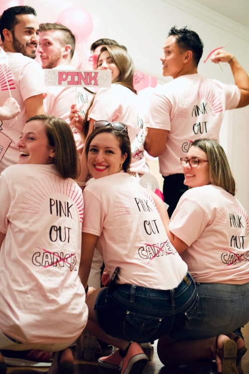 Pink Out Cancer T-Shirt Photo