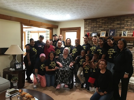 100 Th Bday Party For Matriarch Of Family T-Shirt Photo