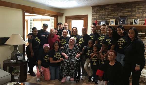 100 Th Bday Party For Matriarch Of Family T-Shirt Photo