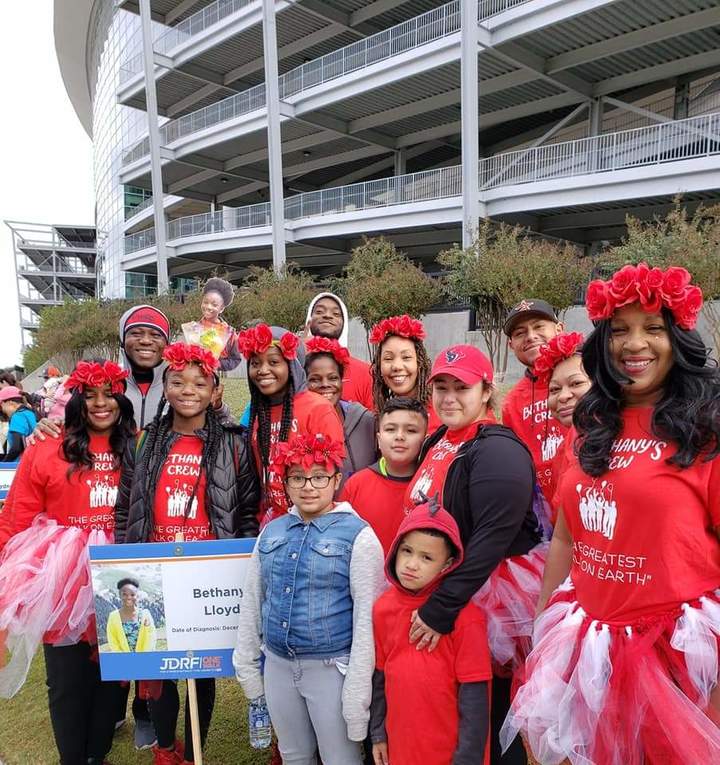 "Bethany's Crew" Walks For The Cure T-Shirt Photo