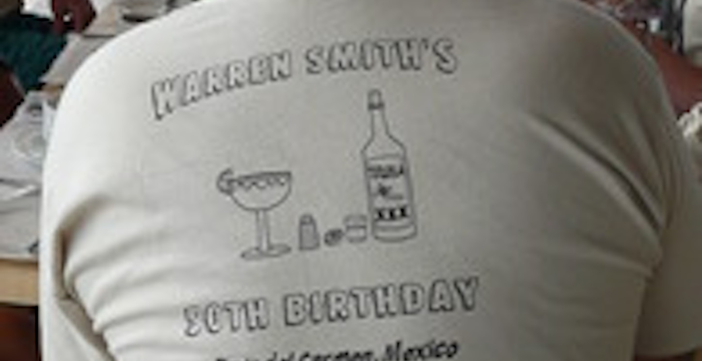 50th Birthday Party In Mexico T-Shirt Photo
