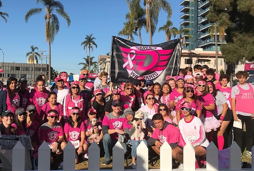 Dawn's Warriors 2019 At The San Diego Susan G. Komen Breast Cancer 5 K T-Shirt Photo