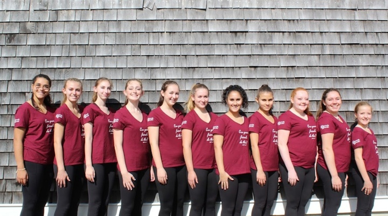 Nantucket Island Waves Open Juvenile Synchronized Skate Team 2019 2020 T-Shirt Photo